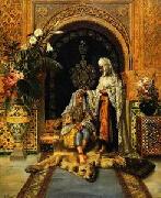 unknow artist Arab or Arabic people and life. Orientalism oil paintings  235 France oil painting artist